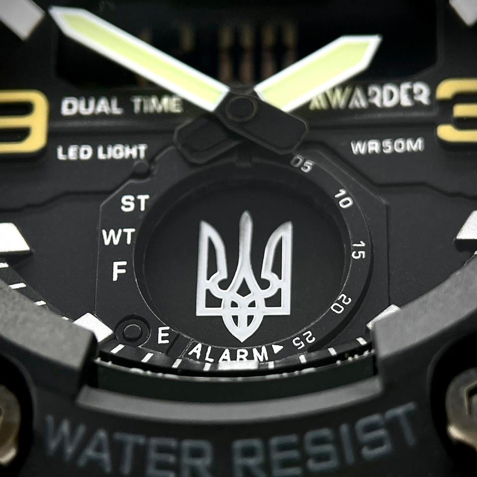 Awarder 003 Тризуб срібло Black Киев - изображение 4