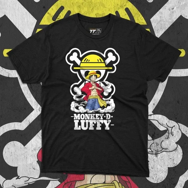 Футболка мужская с принтом Ван Пис Луффі Размер 48 Anime0173 Днепр - изображение 1