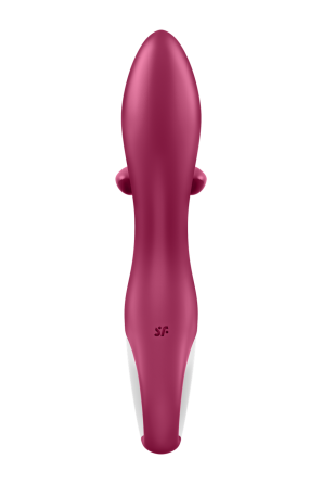 Гибкий двойной вибратор SATISFYER EMBRACE ME бордовый Sex Aura Киев