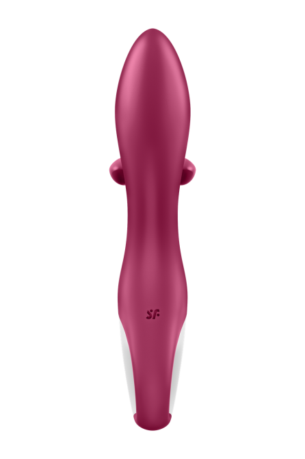 Гибкий двойной вибратор SATISFYER EMBRACE ME бордовый Sex Aura Киев - изображение 6