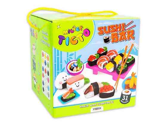 Набор для творчества Мистер тесто Sushi Bar на украинском языке 41013 ТМ STRATEG Киев