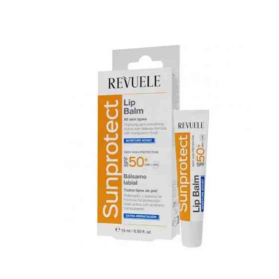 Бальзам для губ Увлажняющий из SPF50+ Sunprotect Revuele 15 мл Киев