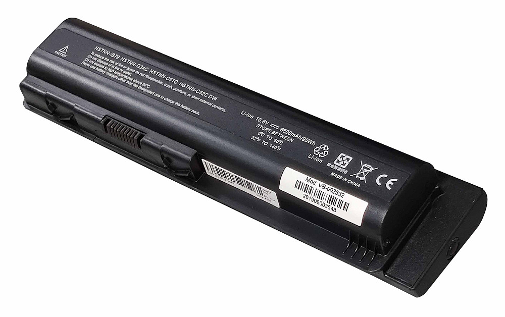 Аккумулятор для ноутбука Усил. HP Compaq HSTNN-IB79 DV6 10.8V Black 8800mAh OEM Вінниця - фото 2
