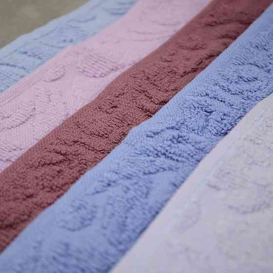 Рушник жакардовий GM Textile 30х60см 400г/м2 (Коричневий) Суми