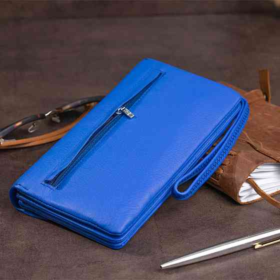 Клатч из кожи женский ST Leather 19319 Синий Киев