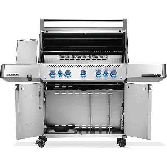 Газовый гриль Napoleon Prestige P 650 с боковой конфоркой Sizzle Zone и вертилём (69632) нерж сталь P665VRSIBPS Код: 013839 Ровно