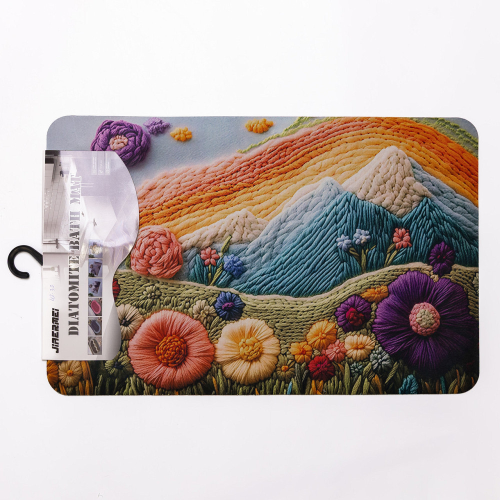 Килимок діатомітовий з 3D-ефектом Sunset Meadow 38*58 см універсальний HP-42-33 Коломия - фото 3