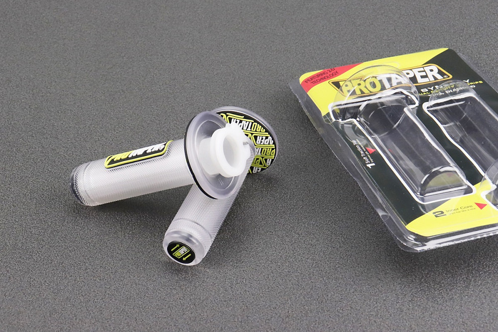 Рукоятка керма лів./пр. к-кт силікон прозорий, жовті Киев - изображение 1