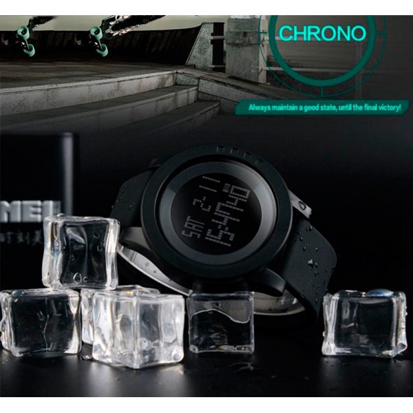 Мужские часы Skmei 1142 Ultra Черный Винница - изображение 5