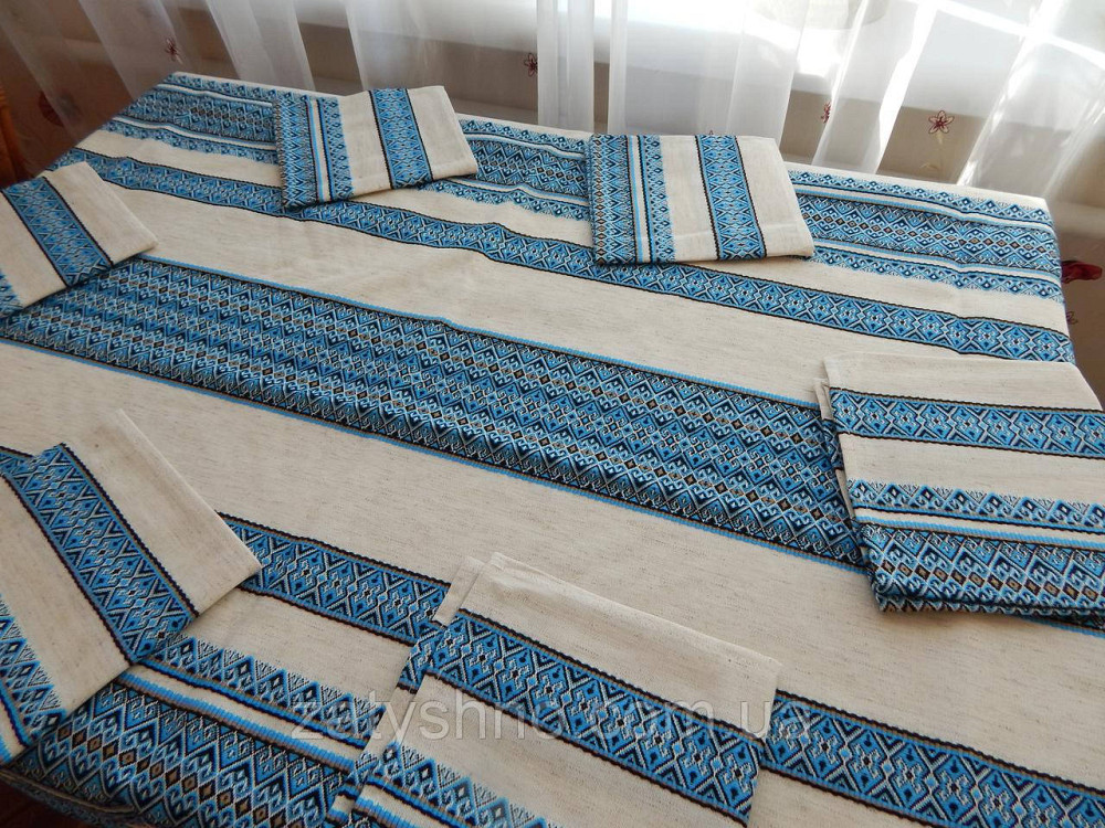 Скатертина з серветками на подарунок за кордон Київ - фото 7