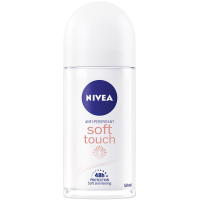 Антиперспирант Nivea Soft Touch шариковый 50 мл (4005808884247/4006000032542) Винница - изображение 1
