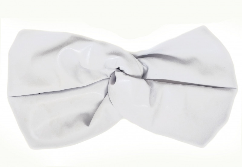 Повязка на голову модная белая Киев - изображение 1