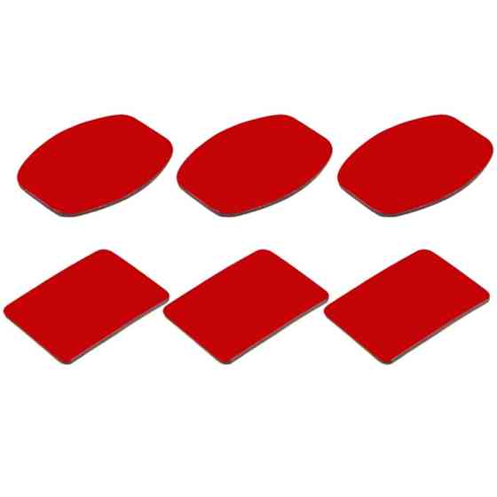 Наклейки для основи екшн-камери 6шт Puluz PU14 Киев