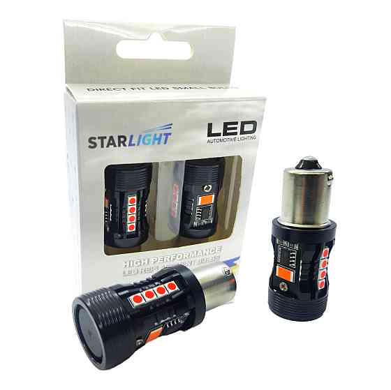 Комплект світлодіодних ламп StarLight LED SL-CB7 CANBUS PR21W BA15S RED 12V Харків