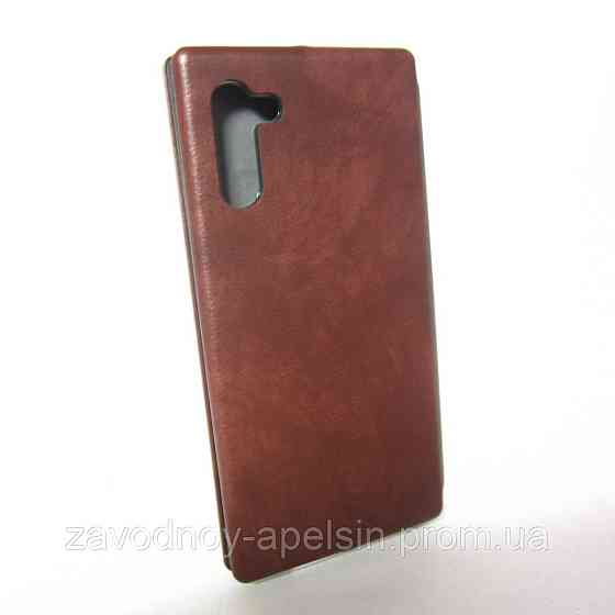 Чохол книжка Підставка Samsung N970 Note 10 (коричневий) Одеса