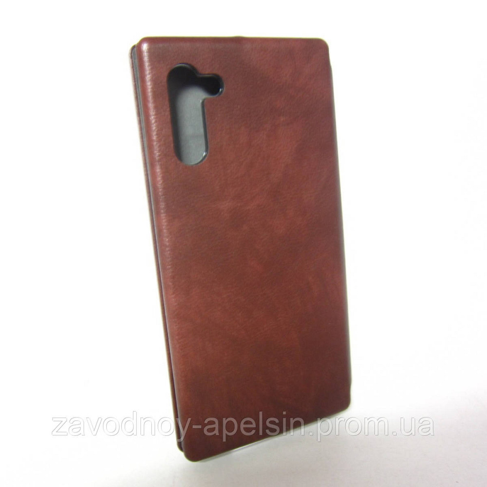 Чохол книжка Підставка Samsung N970 Note 10 (коричневий) Одеса - фото 2