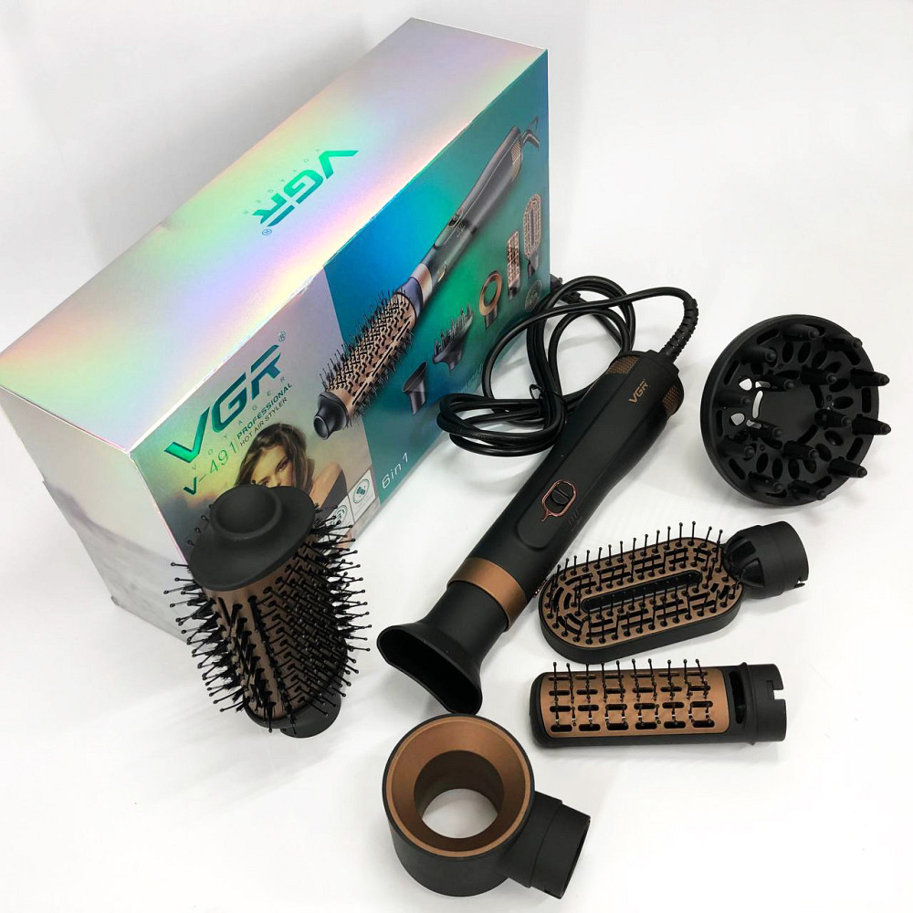 Фен без вреда для волос VGR, Электрический фен для гладких волос объемной укладки LN-28 Львов - изображение 2