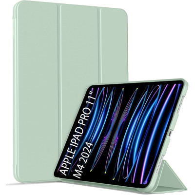 Чехол для планшета Armorstandart Tri Fold Soft TPU Silicone Apple iPad Pro 11" M4 2024 Light Green (711747) Винница - изображение 1