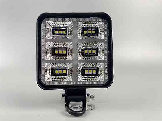 Фара LED квадратна 48W 6000K (18 діодів) (8.5 см х 8.5 см х 1.5 см) Mini Мукачево