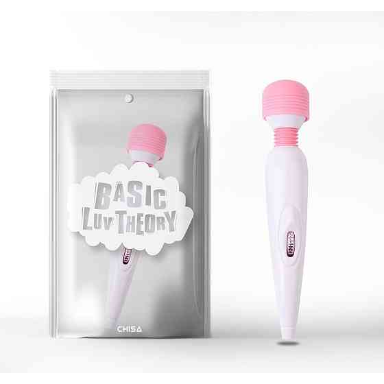 Вибратор микрофон Chisa Basic Luv Theory, бело-розовый Sex Aura Киев