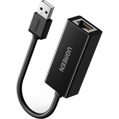 Переходник USB 2.0 to Ethernet RJ45 10/100 Mb CR110 Ugreen (20254) Винница - изображение 1