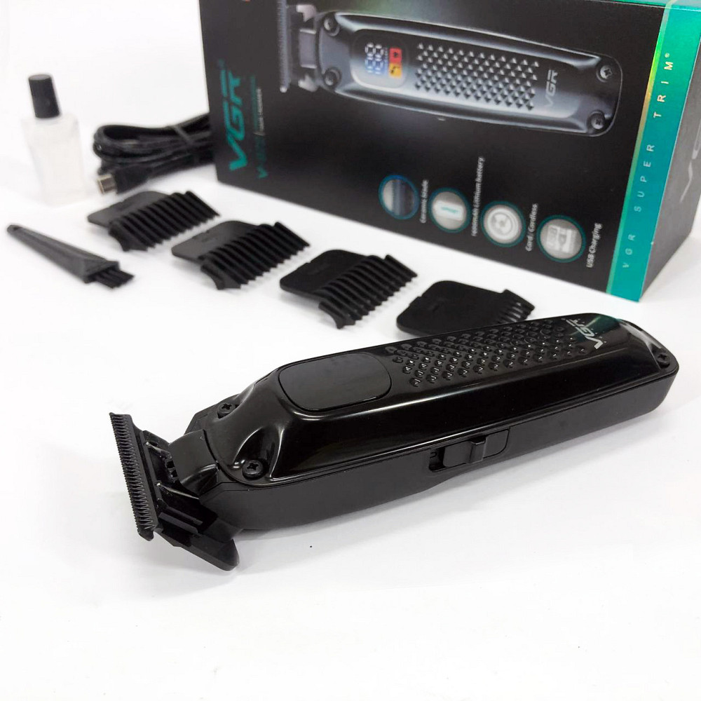 Модний машинка для стрижки волосся, Акумуляторна машинка для стрижки і укладання волосся OC-63 Київ - фото 10