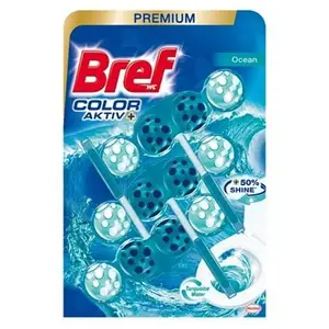 Кульки для унітазу Bref Color Aktiv+Ocean 3x50 г Львів - фото 1