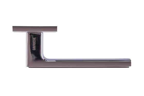 Ручки Gavroche Nikel CP/BN хром з  вставкою чорний нікель Київ