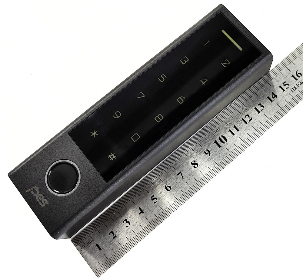PES KeyPad slim біометричний контролер доступу чорний Київ - фото 2