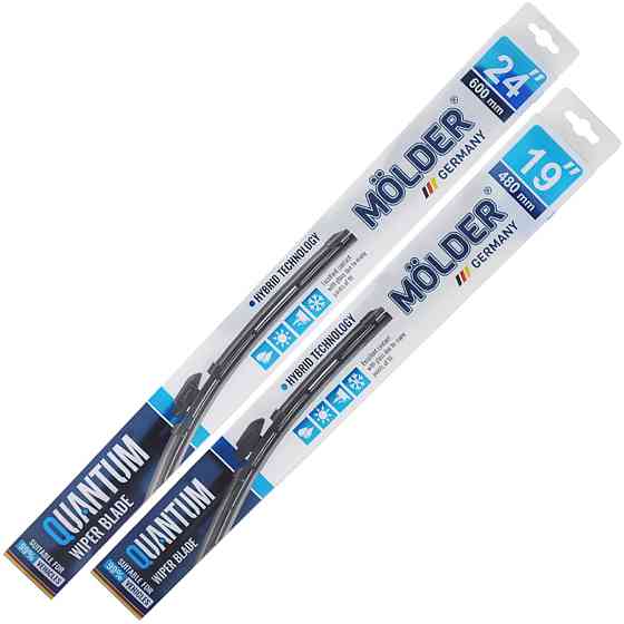 Комплект щіток склоочисників гібридних Molder Quantum для Skoda Octavia 2012-2019 Київ