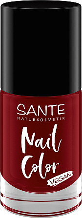 VEGAN-Лак для нігтів Nail Color 07 Redy or Not/Dark Red SANTE 8 мл Вінниця - фото 1