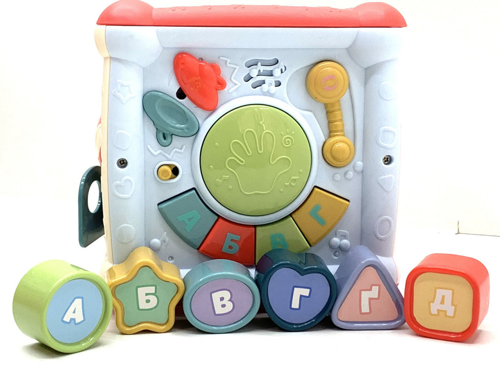 Мультикуб TK Group українське озвучування вивчення літер форм кольорів пісні сортер Вид 2 (42666) Чернігів - фото 1