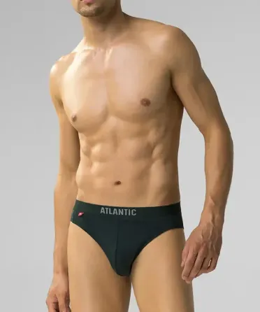 Мужские трусы Atlantic хлопок. Набор 5 шт. 5SMP-004 Киев