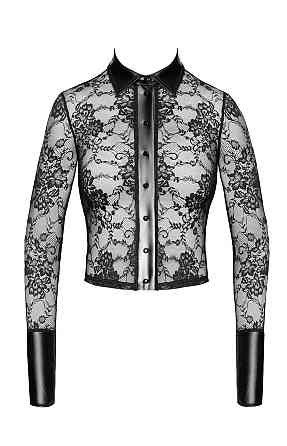 Блуза Noir Handmade F377 Noirelle Lace Button-up Shirt XL Sex Aura Киев