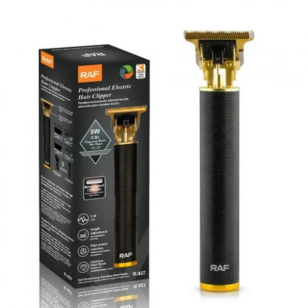Акумуляторна Універсальна Машинка для стрижки Domotec/RAF R-427/ Набір для стрижки Одеса - фото 3