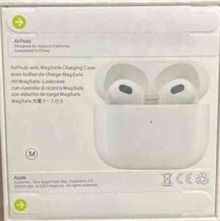 Бездротові навушники аірподс 3 Premium якості + чохол у подарунок. Харків