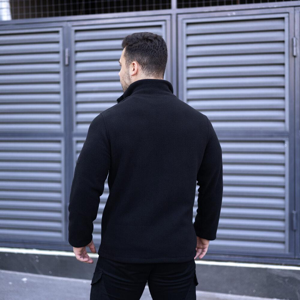 Толстовка флісова Pobedov Voin з липучками Чорний M BLto2 541Mba Київ - фото 3