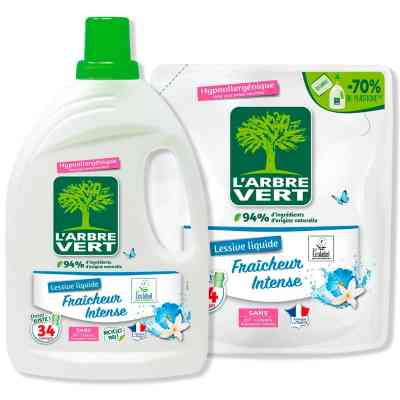 Гель для стирки L'Arbre Vert Интенсивная свежесть 1.53 л (3450601046292) Винница