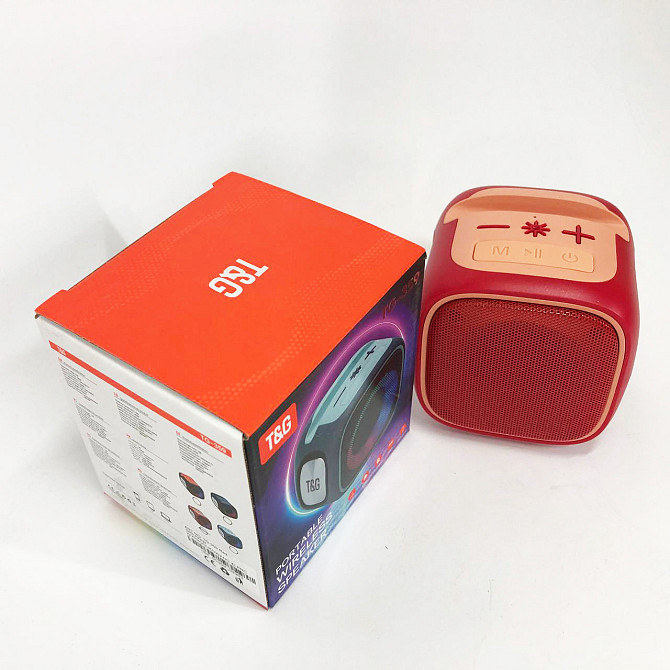 Аккумуляторная bluetooth колонка TG359, Портативная блютуз колонка XN-835 поддержка флешек Киев - изображение 2