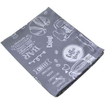 Серветка на стіл Прованс Breakfast grey 35х45 см (4823093408456) Вінниця