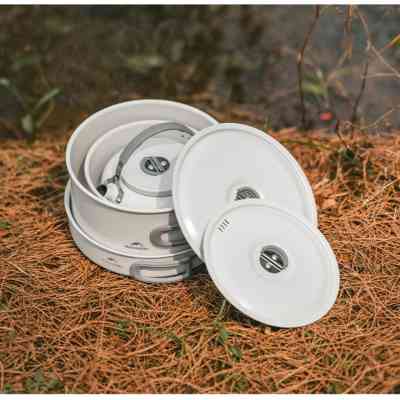 Котел туристический Naturehike CNK2450CF013, 3 л, алюміній (6927595712450) Винница