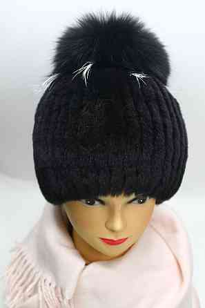 Шапка меховая женская бон Джина Rex Черный Харьков