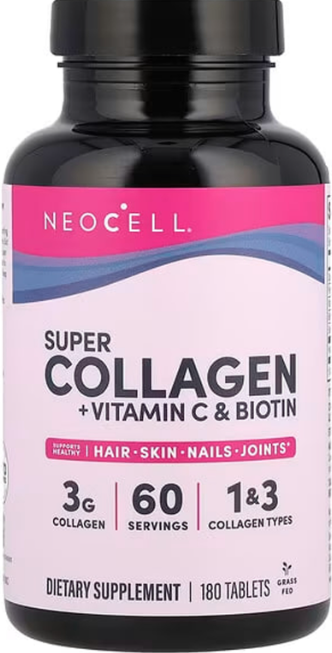 Коллаген + витамин С и биотин NeoCell Collagen + Vitamin C & Biotin супер 180 таб Киев - изображение 1