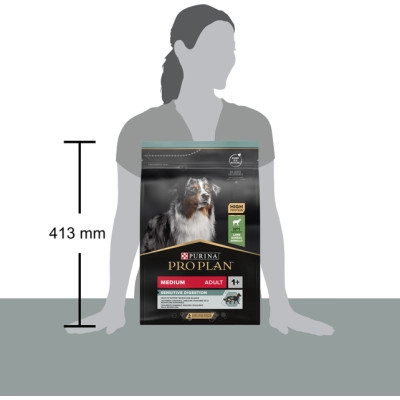 Сухой корм для собак Purina Pro Plan Medium с чувствительным пищеварением (ягненок) 3 кг (7613035214798) Винница - изображение 9