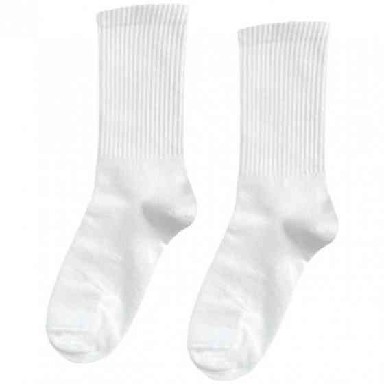 Шкарпетки бавовняні базові Белый, 40-45 Черновцы