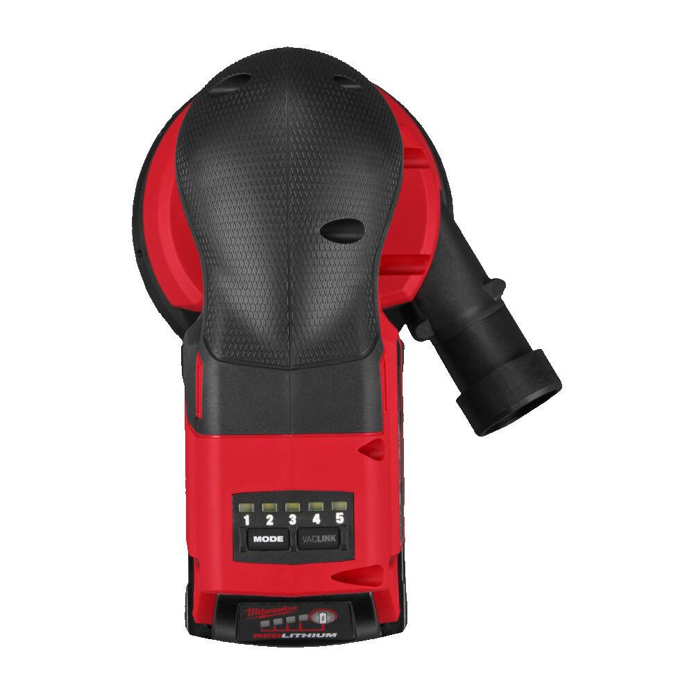 Шліфмашина ексцентрикова акумуляторна безщіткова MILWAUKEE M18 FROS125-0B O125мм (в сумці для інструментів) Одеса - фото 15