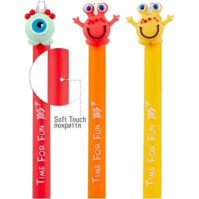 Ручка кулькова Yes Funny monsters автоматична 0,7 мм синя (412006) Вінниця