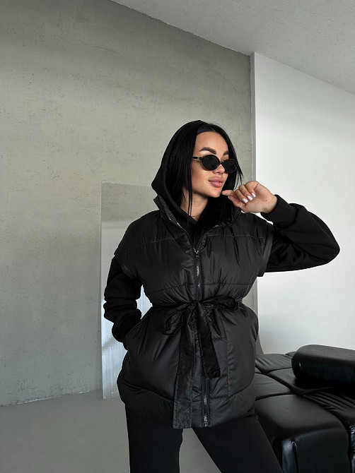 Женский теплый костюм тройка (жилетка+штаны+худи) Одесса - изображение 1