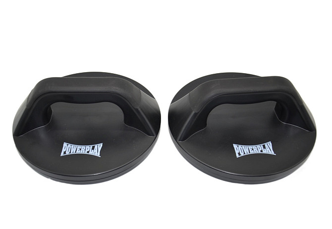 Упори для віджимань поворотні PowerPlay 4321 Push Up Bars пластикові (Круглі) Кам'янське - фото 5