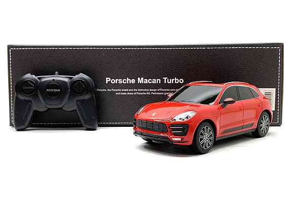 Машина Rastar на радіокеруванні Porsche Macan Turbo Червона (71800) Чернігів